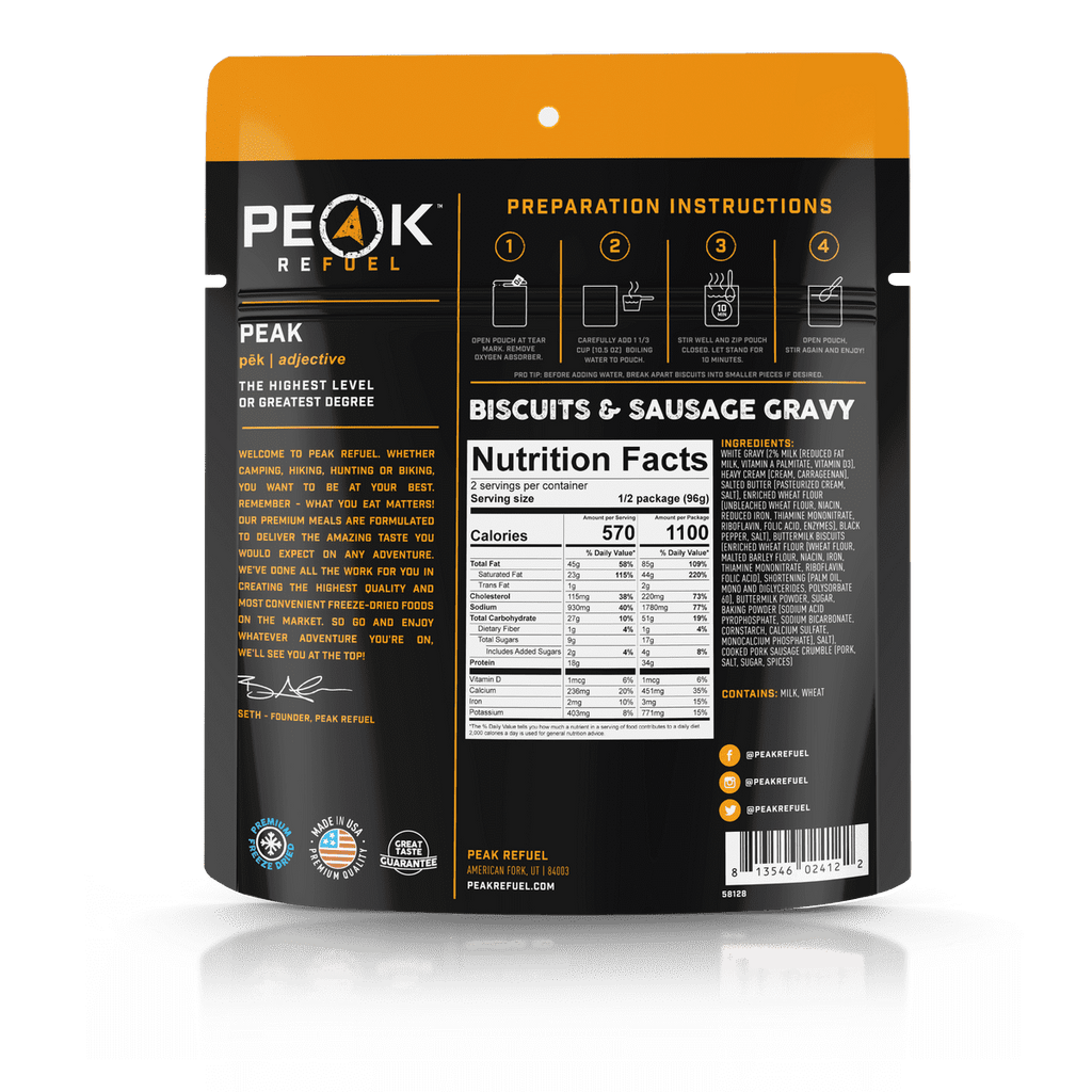 Biscuits & Sausage Gravy